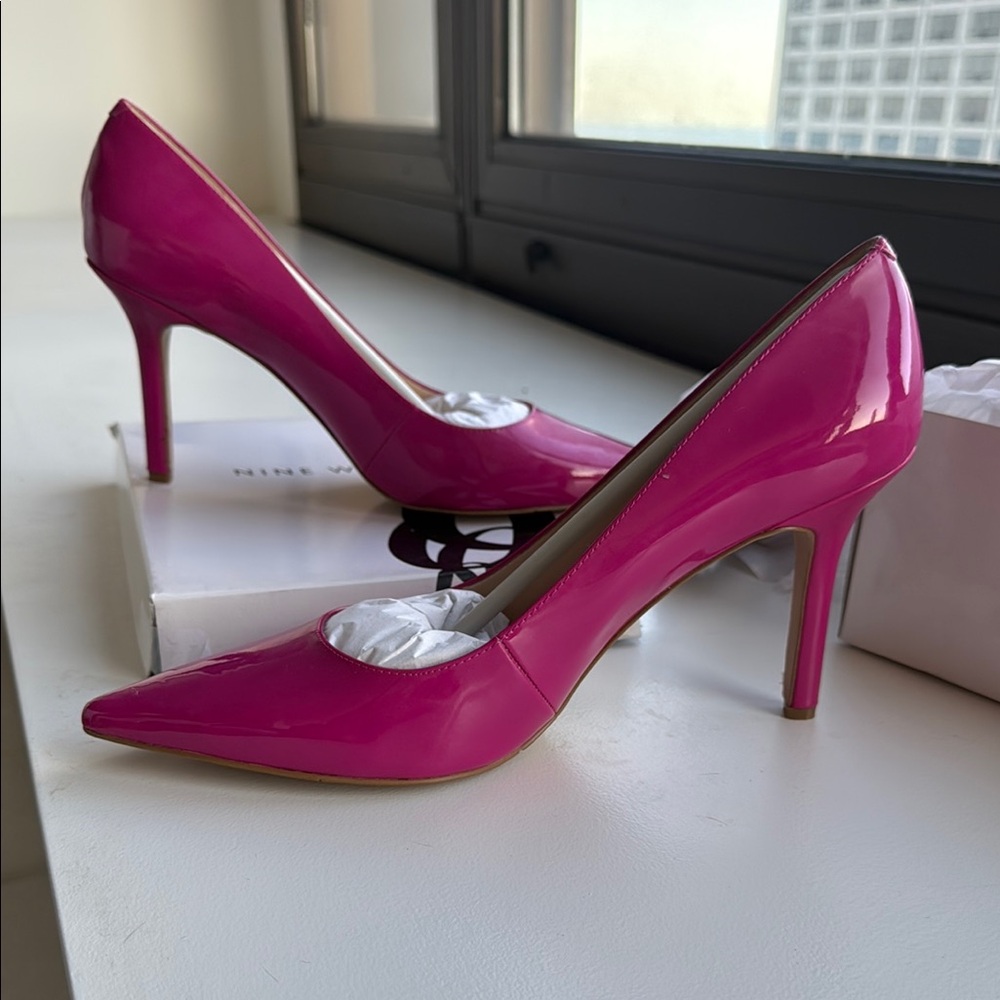 Nine West Women's Pink Stiletto Heels
